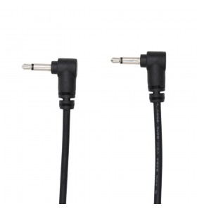 3.5mm mono angle male to male audio cable